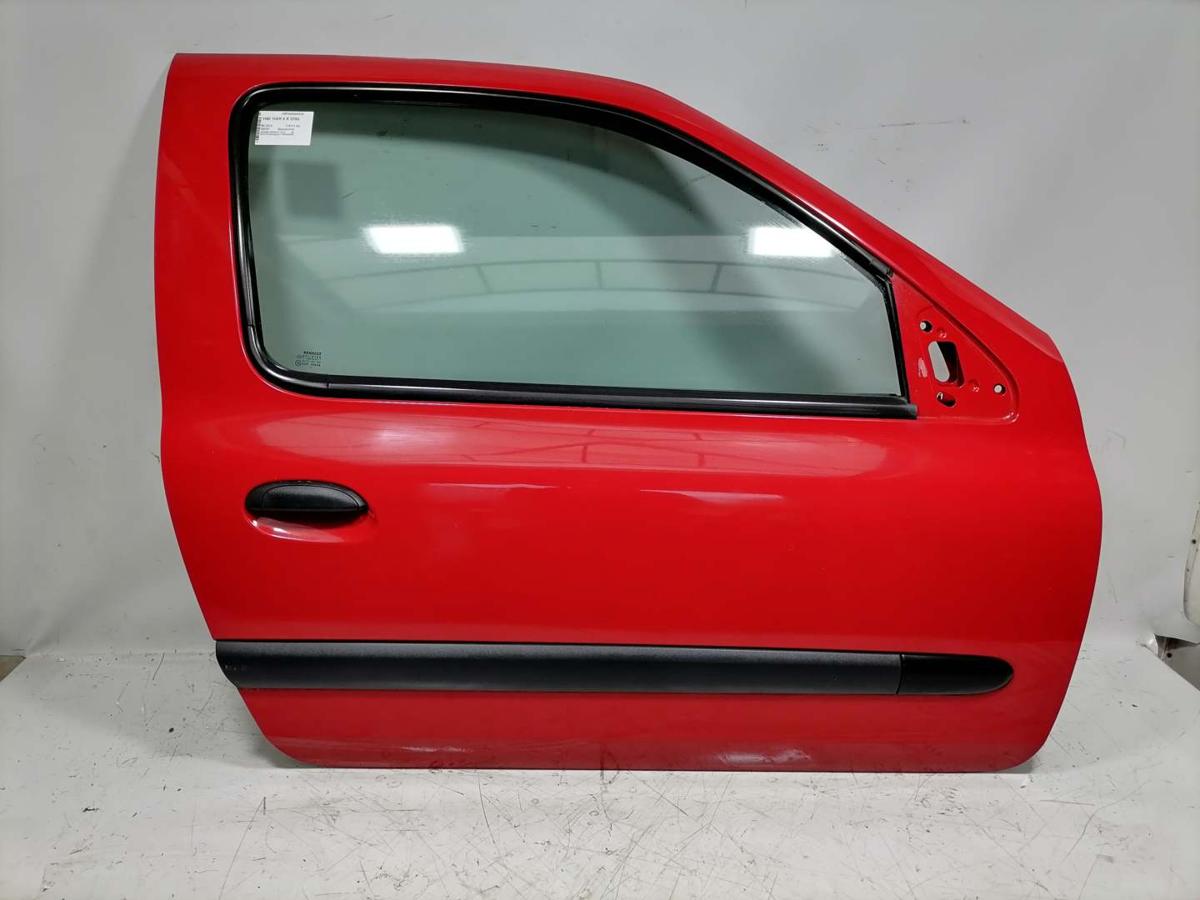 Renault Clio II Campus original Tür rechts OV727 Spanischrot 3 Türer Rohbau BJ10